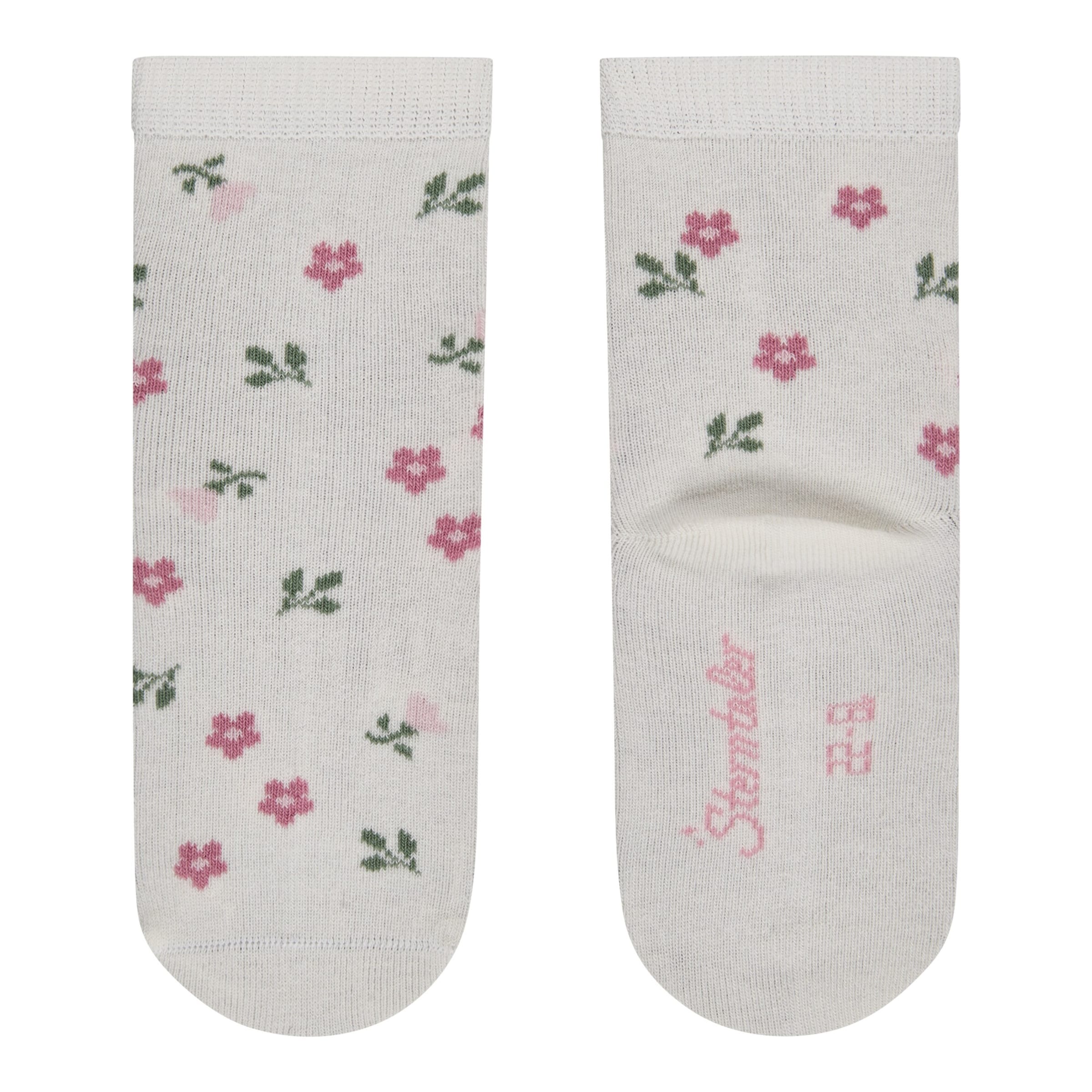 3er-Pack Socken Blumen Ballerina