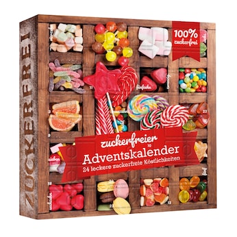 Süßigkeiten-Adventskalender, zuckerfrei
