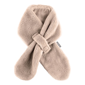 Écharpe en tissu peluche avec bride à scratch