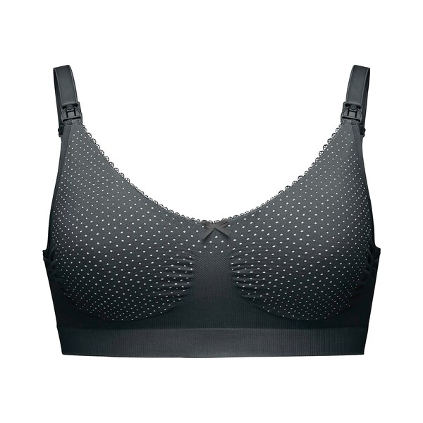 BRAVADO! DESIGNS Body Silk Soutien-Gorge D'Allaitement Et Grossesse Sans Coutures - Taille XL Blanc Antique