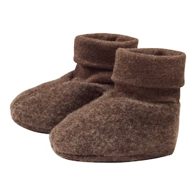 Wollfleece-Schlupfschuhe aus Merinowolle