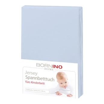 Jersey-Spannbetttuch 60x120 cm - 70x140 cm