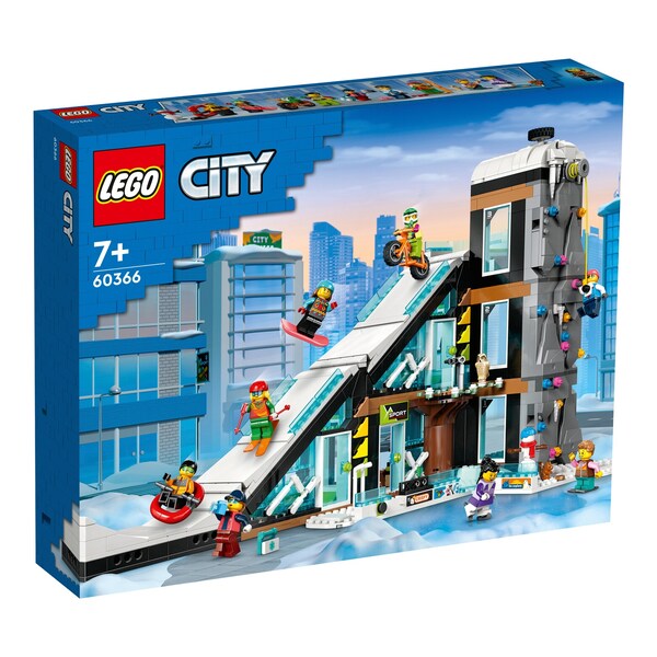 LEGO® - CITY - 60366 Le complexe de ski et d'escalade