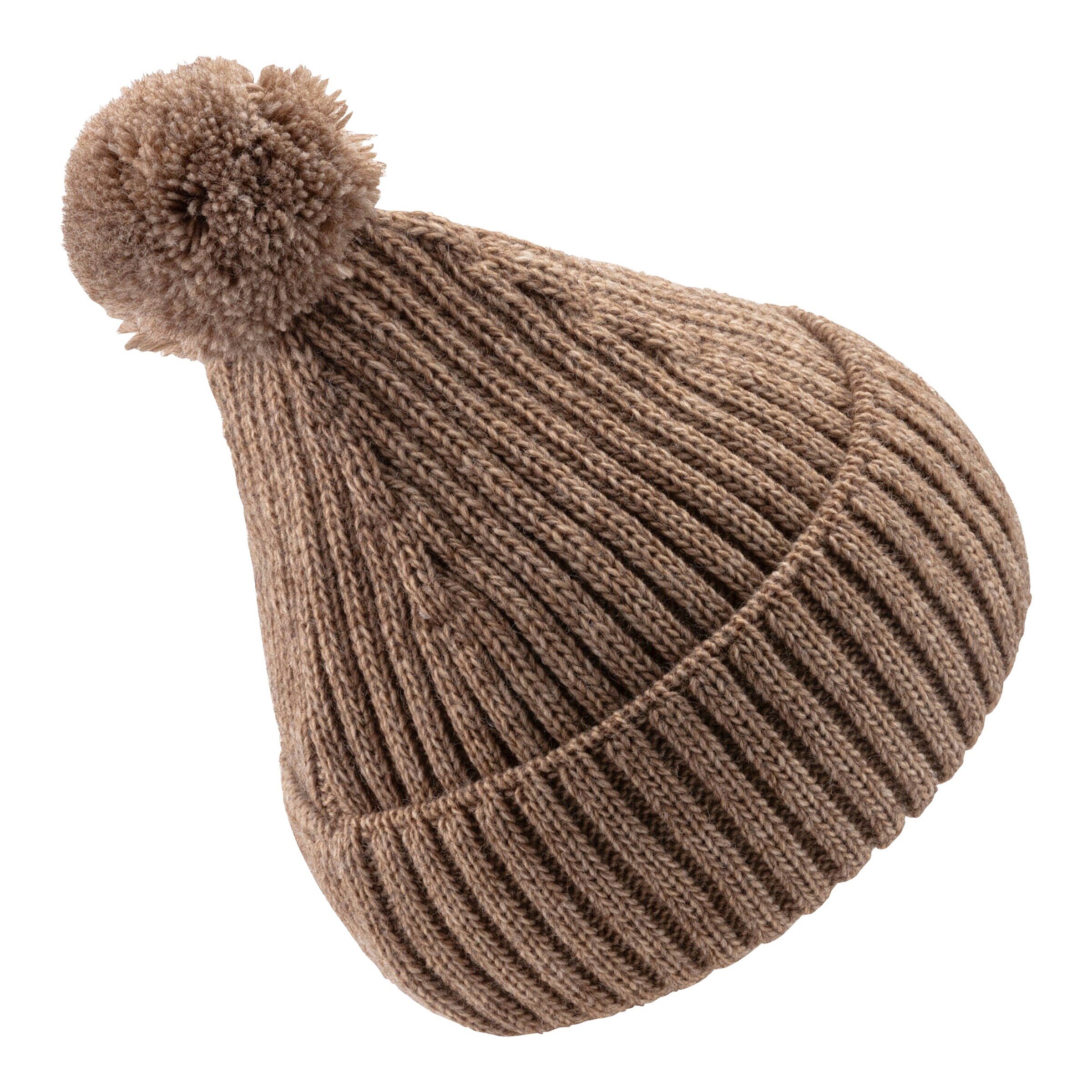 Winter-Strickmütze Bommel