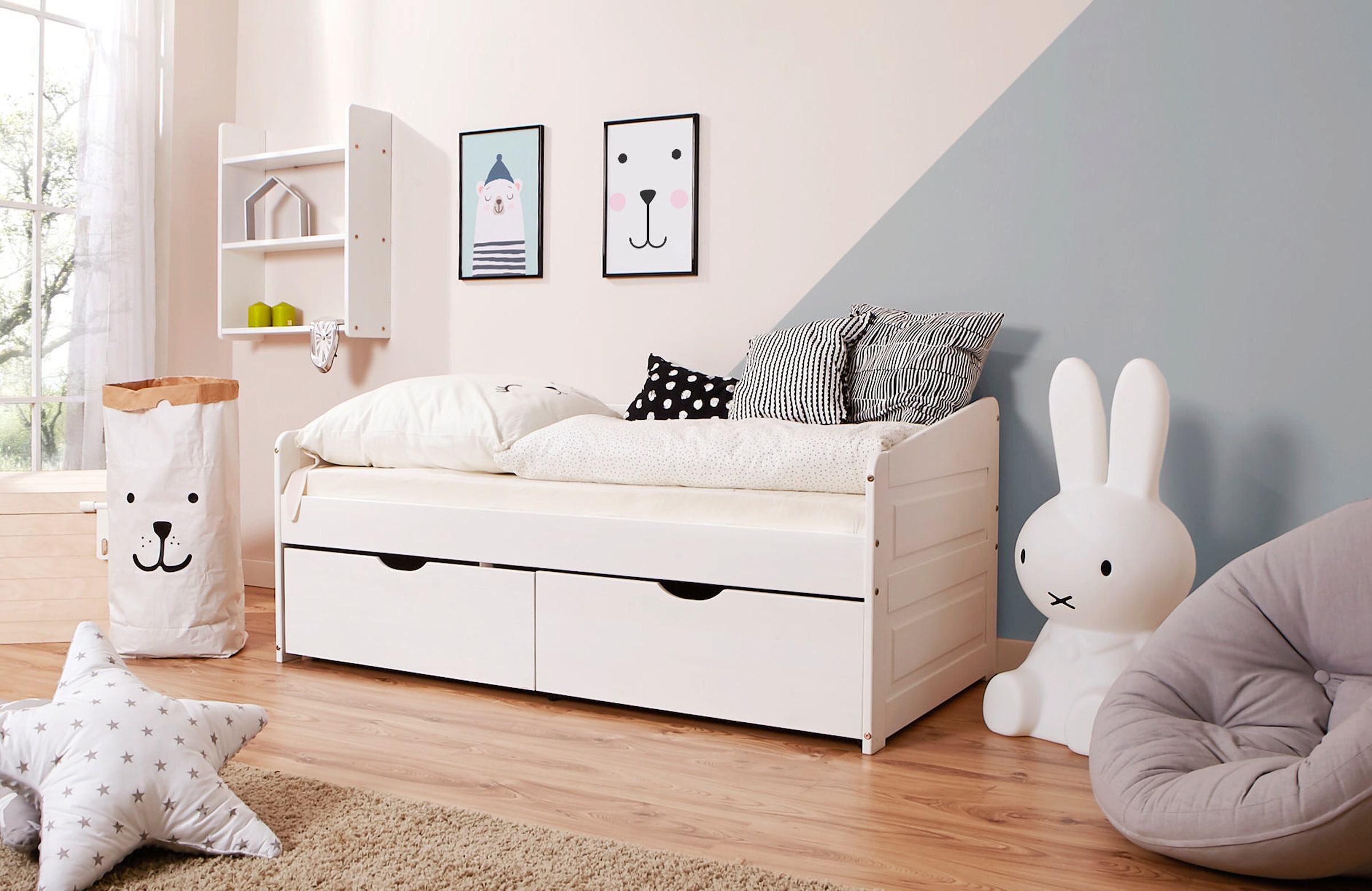 Ticaa Sofabett MINI Micki 80x160 cm Komplett Set