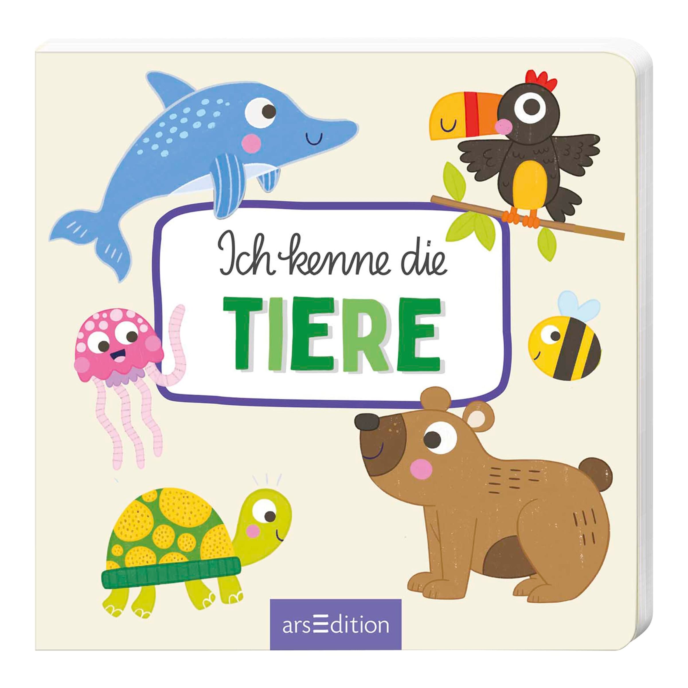 Arsedition Pappbilderbuch Ich kenne die Tiere