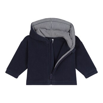 Fleecejacke mit Kapuze