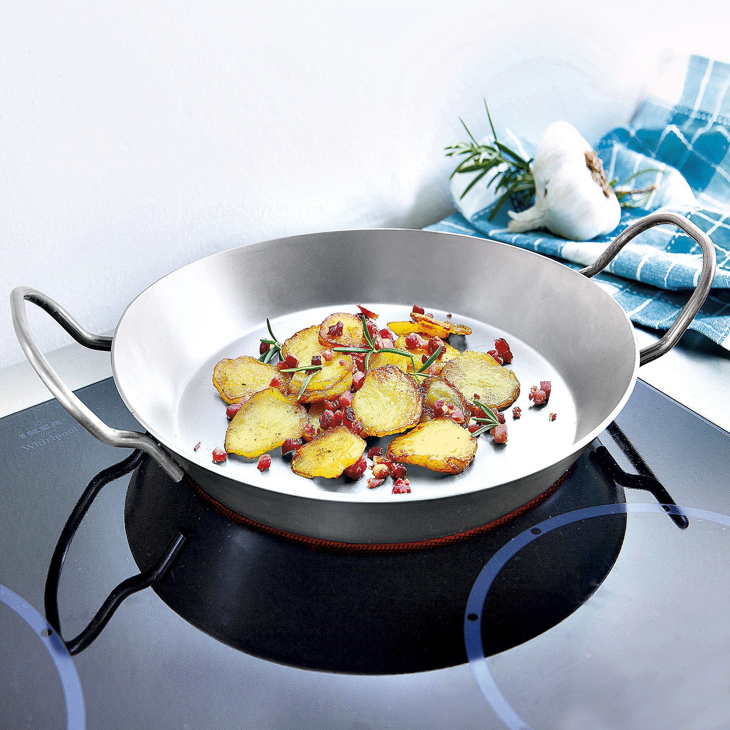 CHG Eisenpfanne mit zwei Griffen