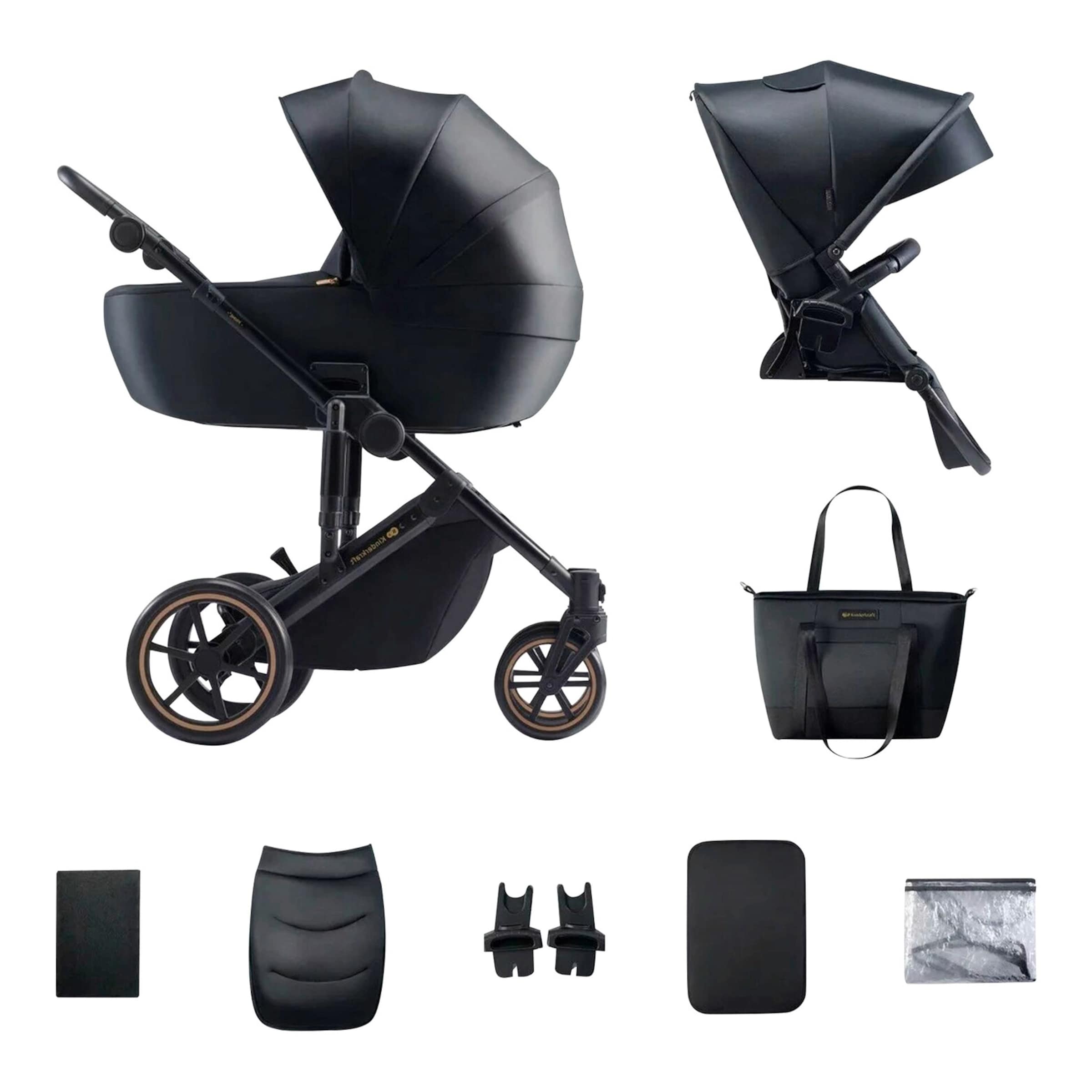 Kinderkraft - Kombikinderwagen PRIME 2 Inkl. Wickeltasche | Baby-walz