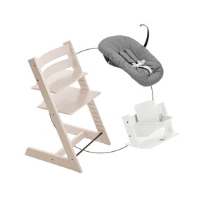 Bundle Treppenhochstuhl inkl. Newbornset Deep Grey & Babyset