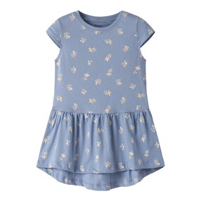 Kleid kurzarm Blumen