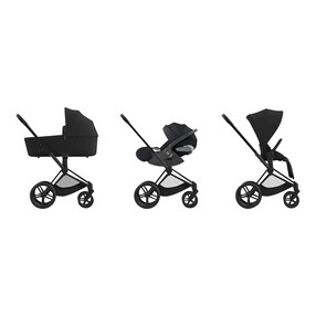 Kombikinderwagen PRIAM Travel-Set inkl. Babyschale Cloud T i-Size und Isofix-Basis Base T