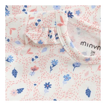 Body langarm Blumen