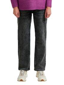 Umstands-Jeans mit geradem Bein und nahtlosem Einsatz am Bauch , Bundweite verstellbar