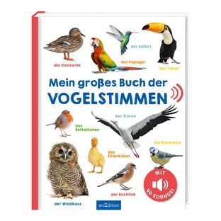 Soundbilderbuch Mein großes Buch der Vogelstimmen