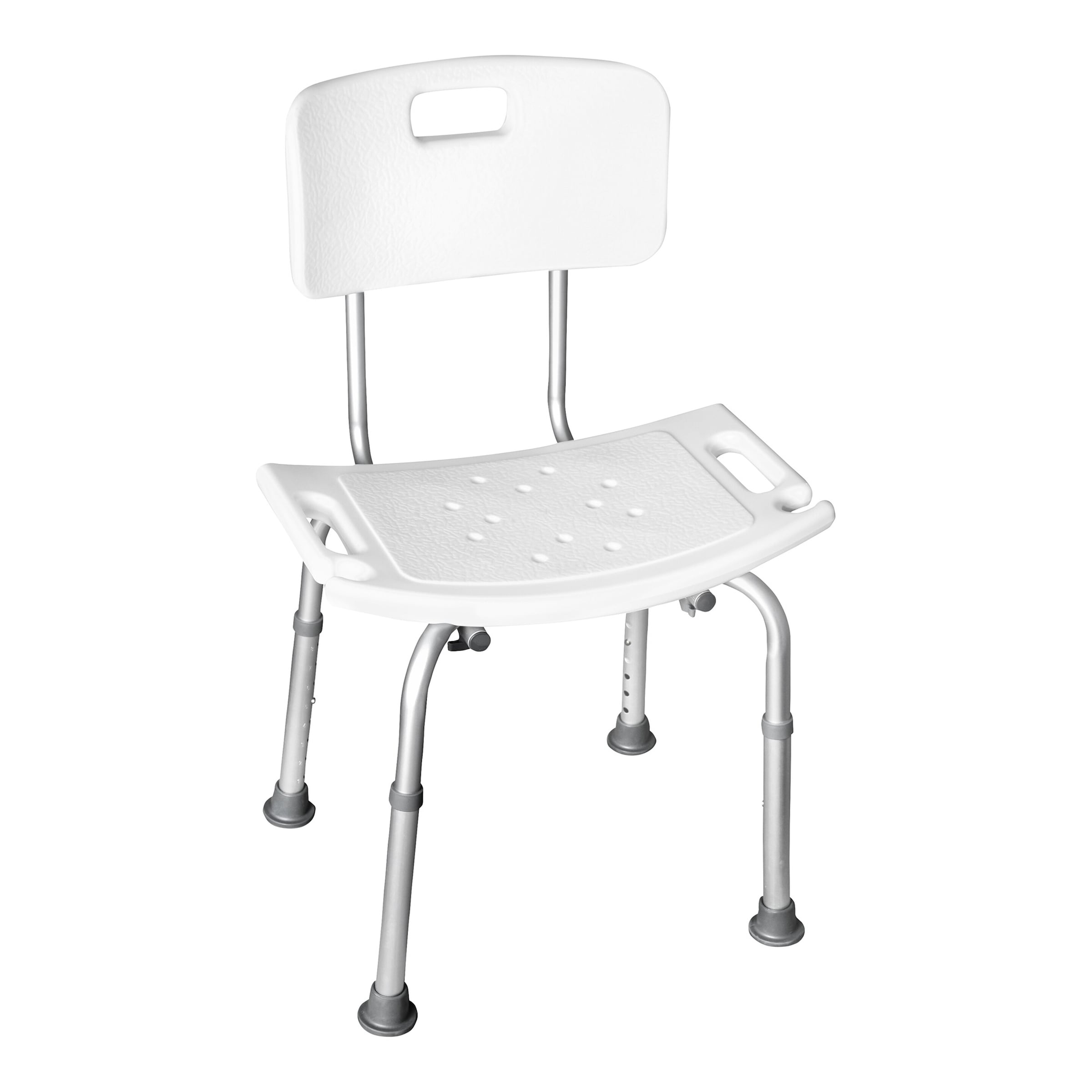 Duschbank silber weiss