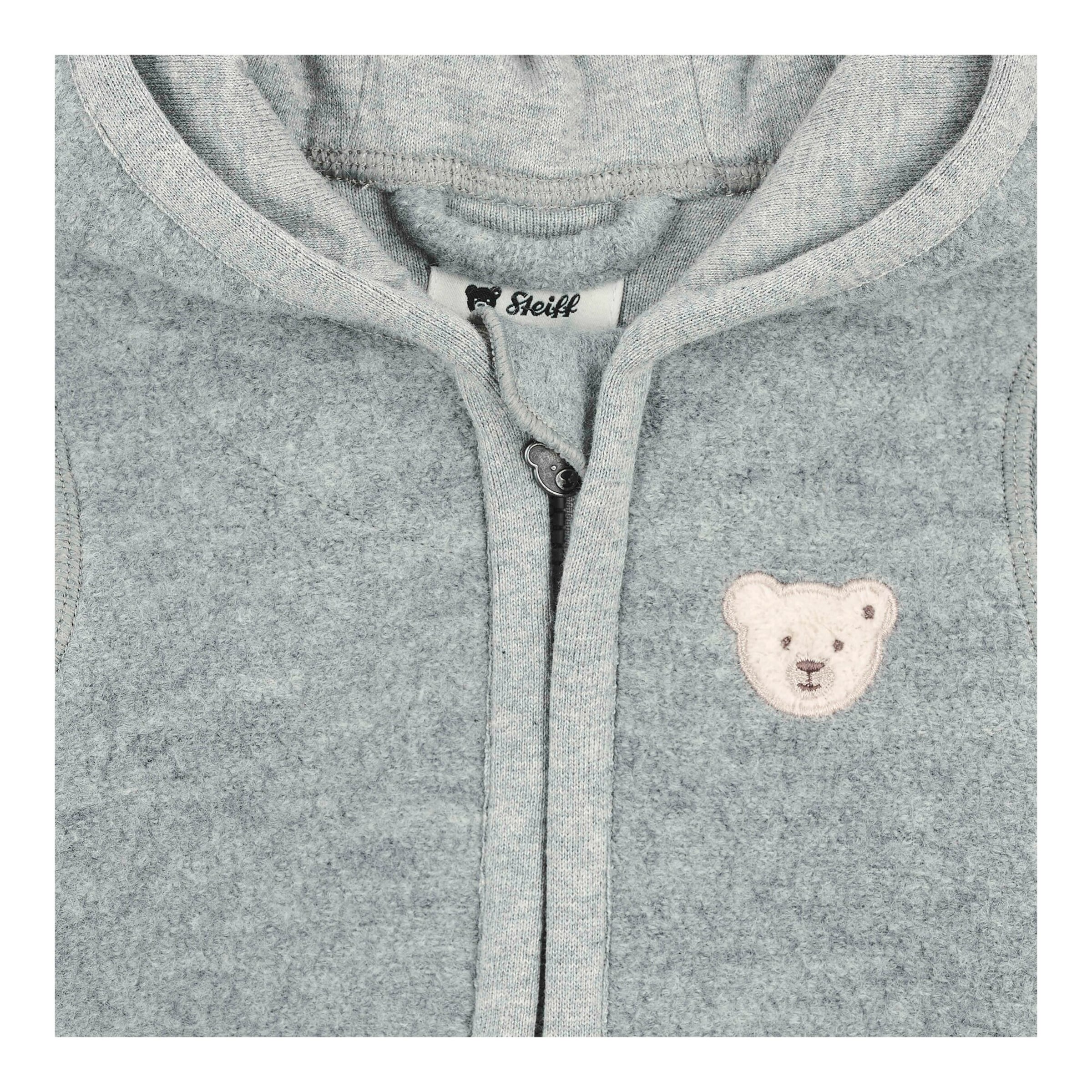 Wollwalk-Overall mit Kapuze
