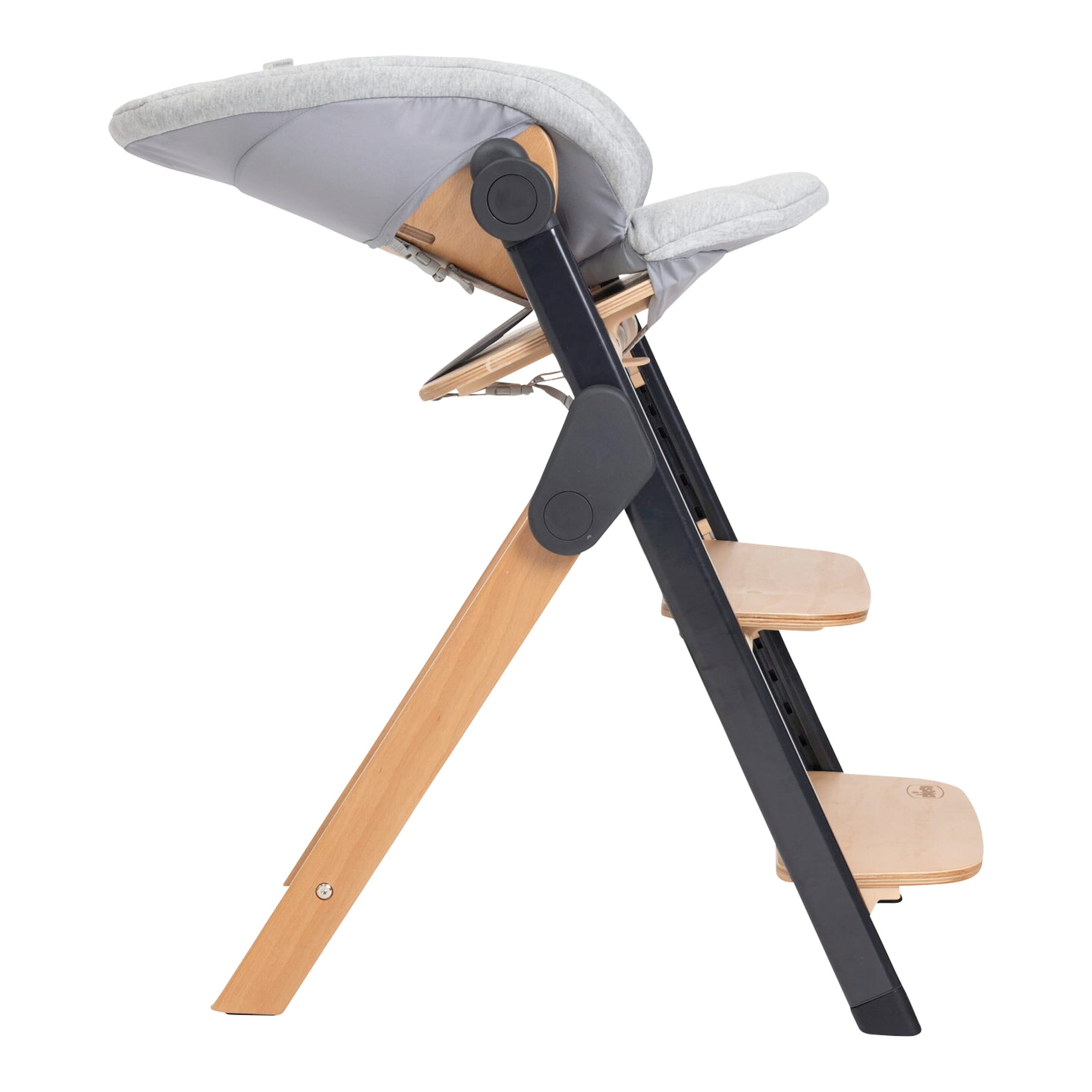 Chicco Meraviglia Hochstuhl - Babyhochstuhl - Holz - Schwarz - 15kg