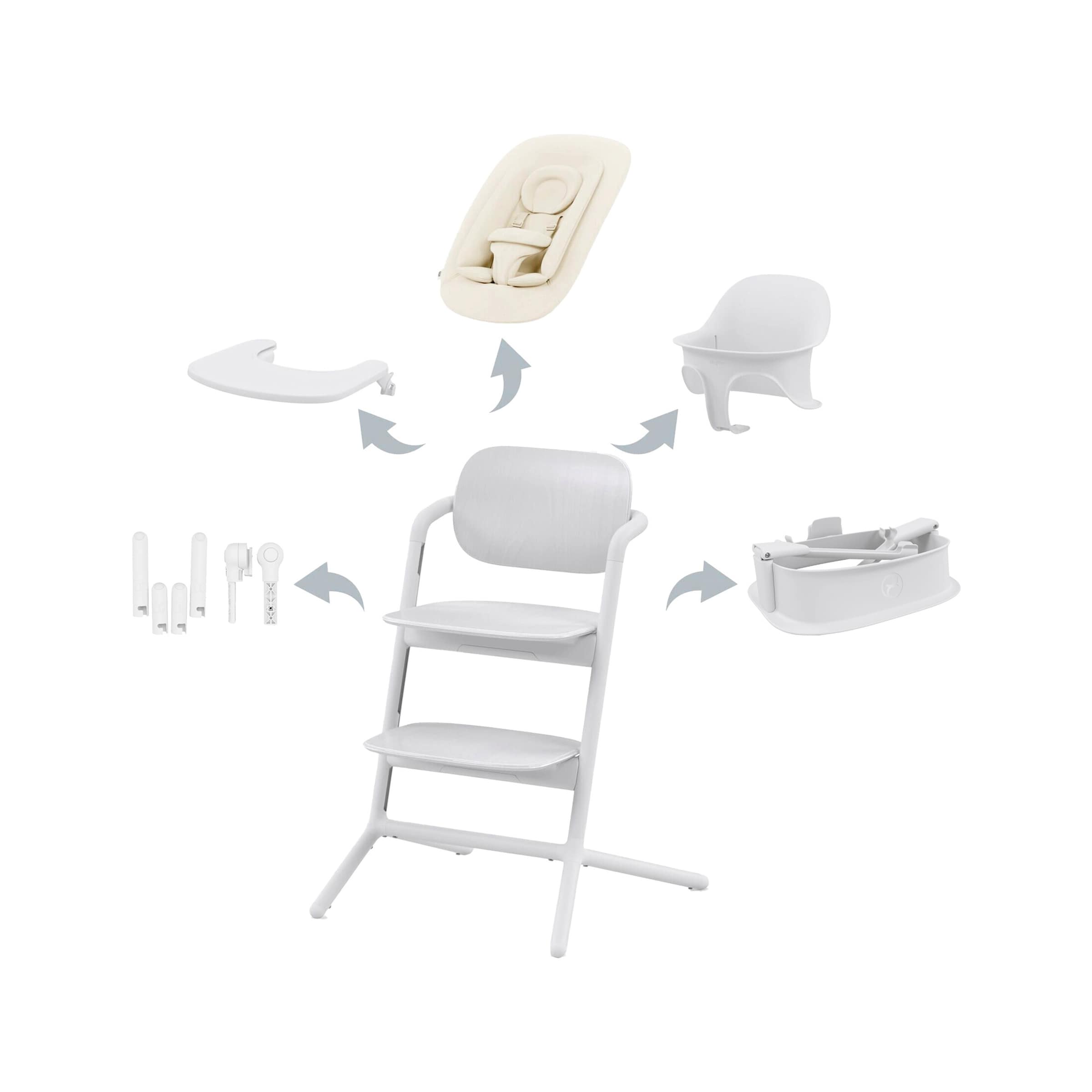Cybex Gold Bundle Treppenhochstuhl Lemo 2.0 5-in-1 Set