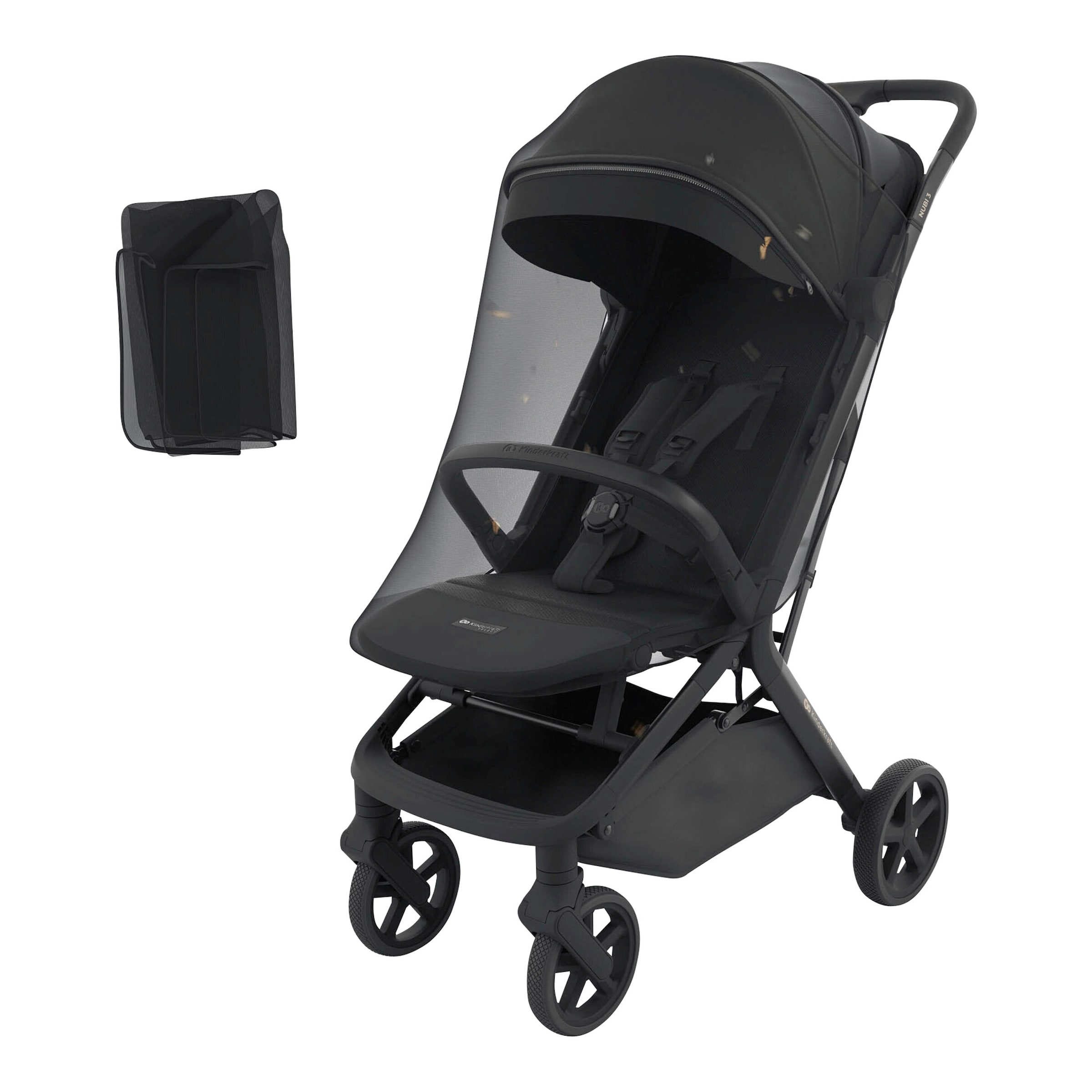 Kinderkraft Buggy NUBI 3 schwarz