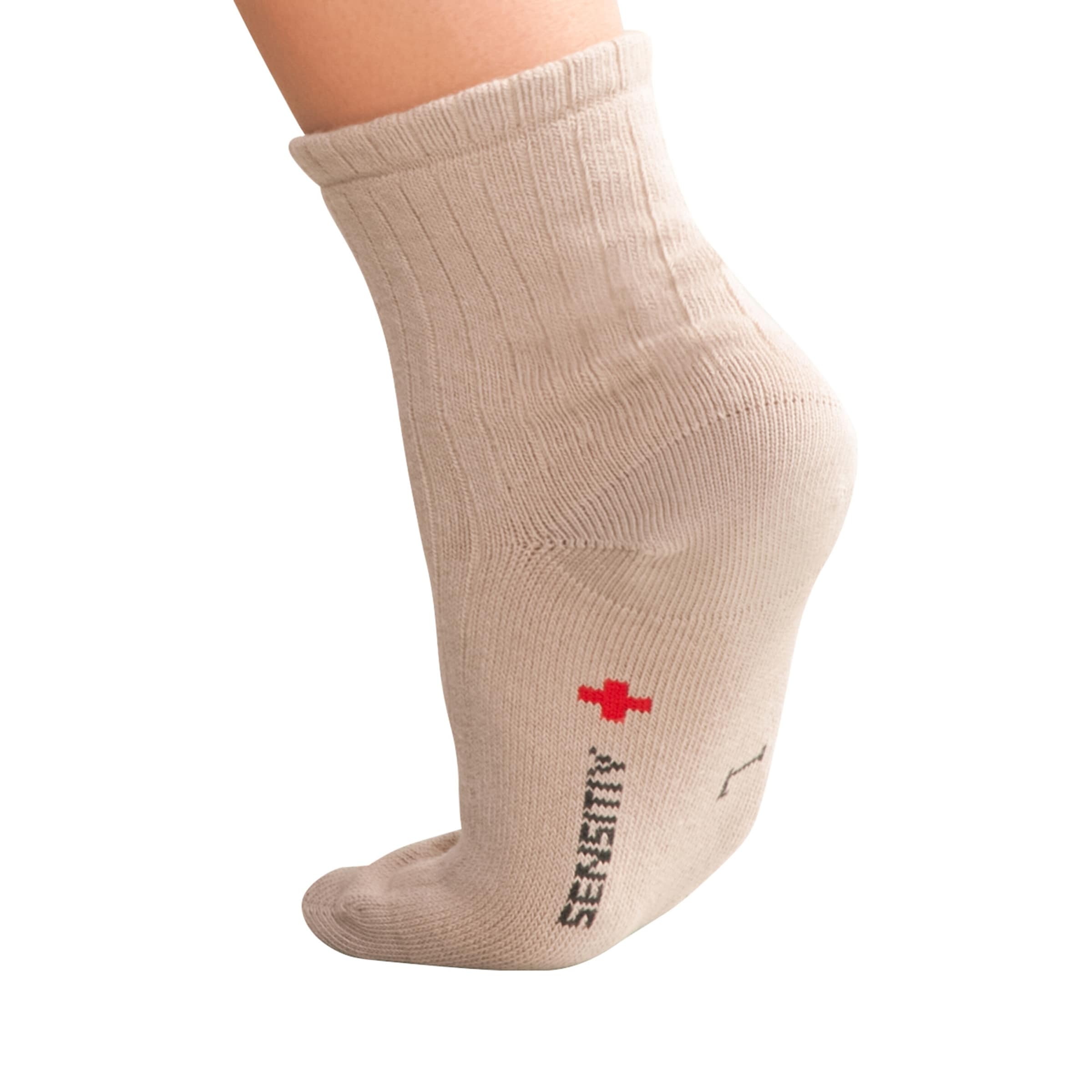 Walzvital Super-Komfortsocken beige