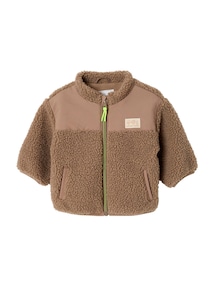 Baby Teddyfleece-Jacke mit Reißverschluss