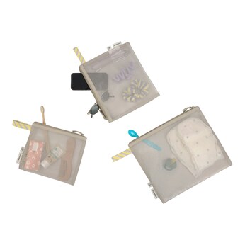 3-tlg. Mesh-Beutelset