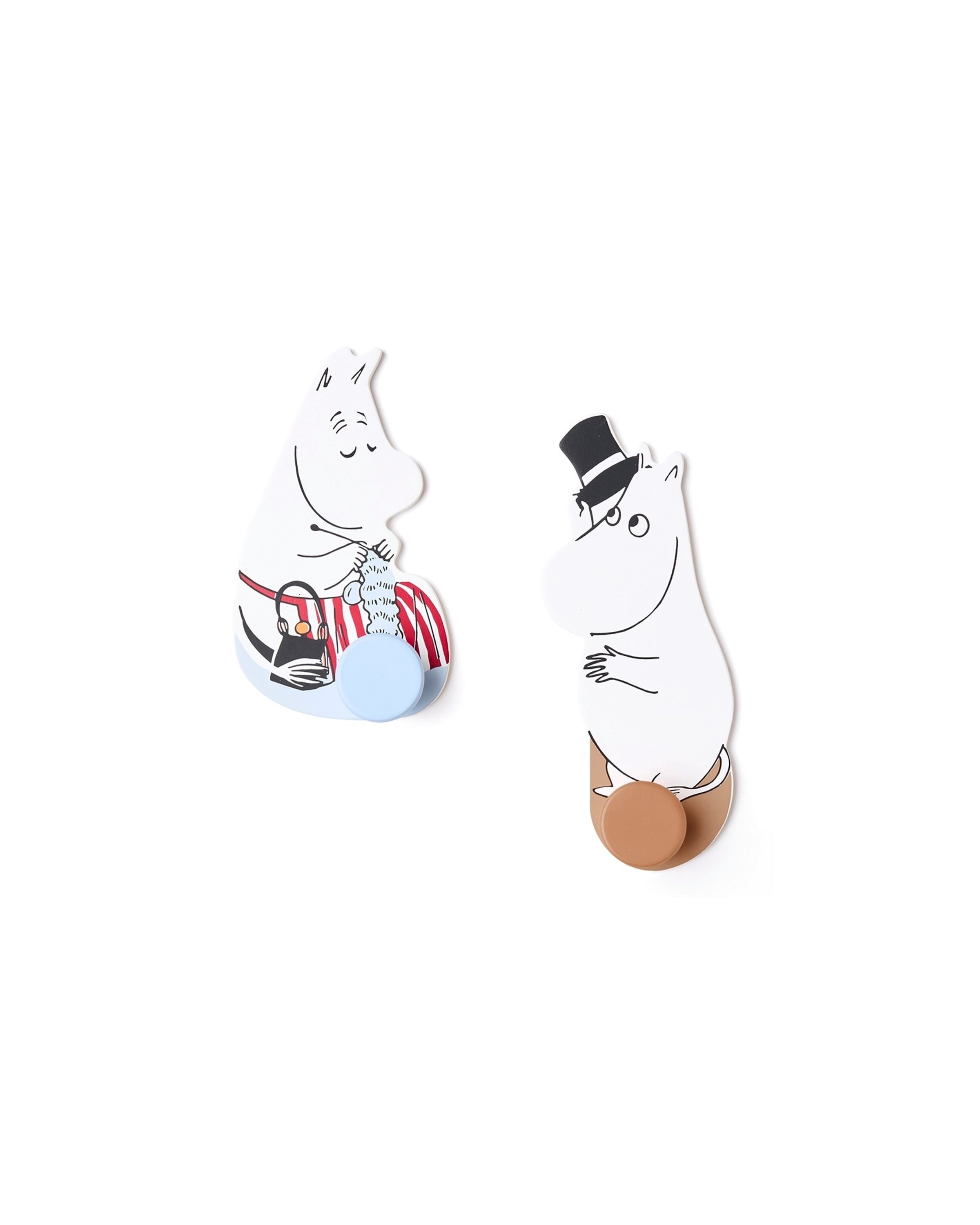Kids Concept Kleiderhaken 2er-Set Mumin