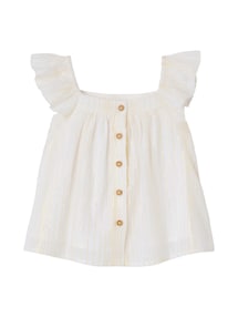Festliche Baby Bluse aus Baumwoll-Voile