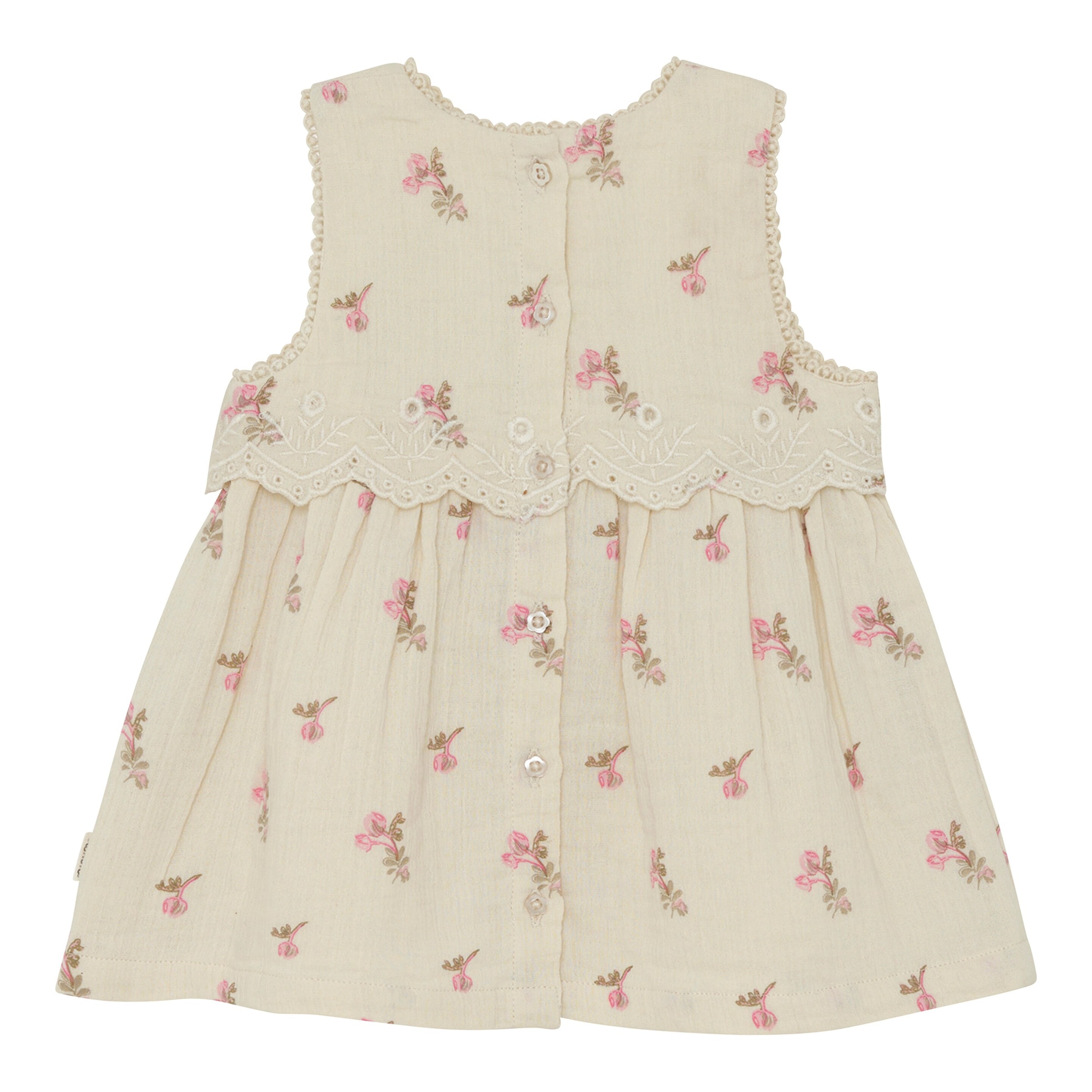 Minymo Kleid ohne Arm Blumen