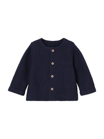 Baby Strickjacke aus Baumwolle BASIC