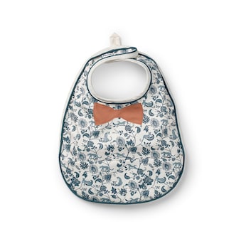 Lätzchen - Garden Leo Toile Bow