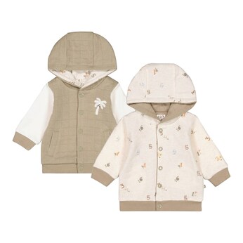Wendejacke mit Kapuze 