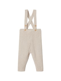 Baby Strickleggings mit Trägern