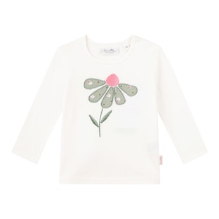 Shirt langarm Blume