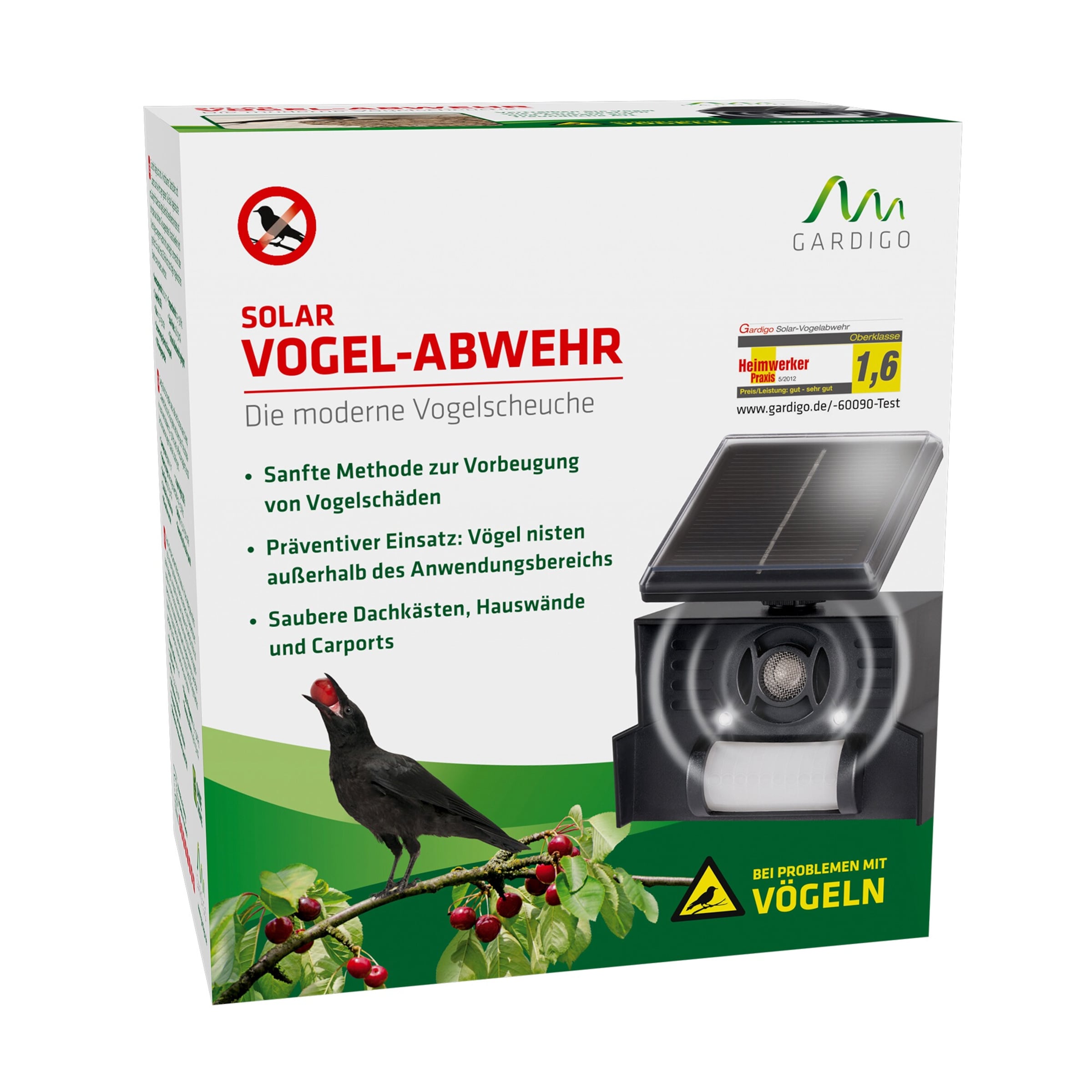 Répulsif solaire pour oiseaux
