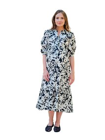 Langes Boho-Kleid für Schwangerschaft & Stillzeit