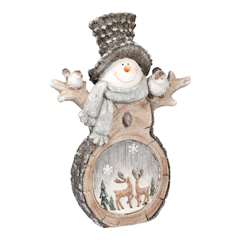 Figurine à LED «Bonhomme de neige»