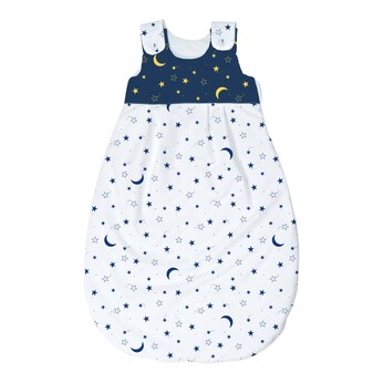 Ganzjahresschlafsack Tencel™ Lyocell Mond- und Sterne 2.5 TOG