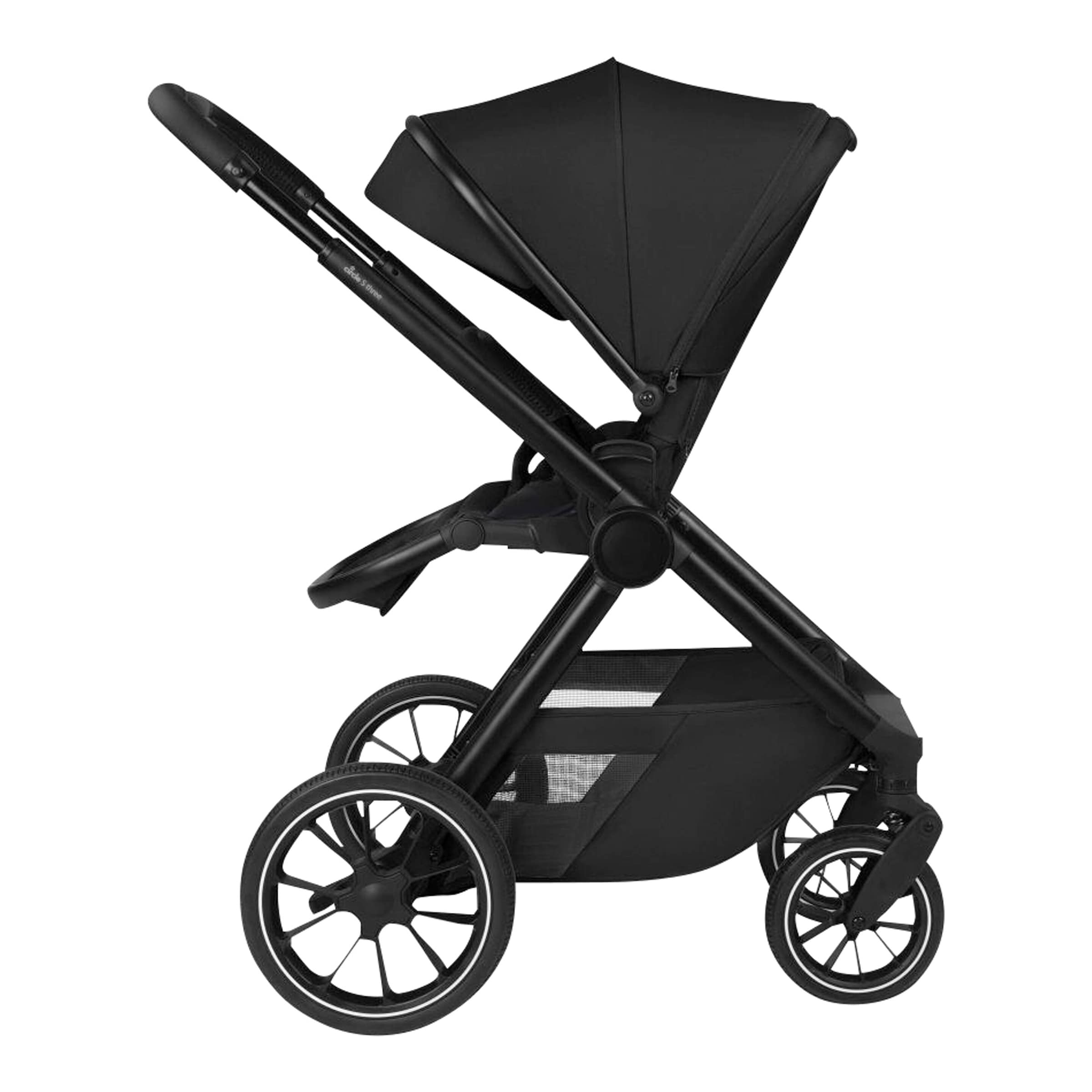 Thumbnail - Circle Kombikinderwagen S Three schwarz