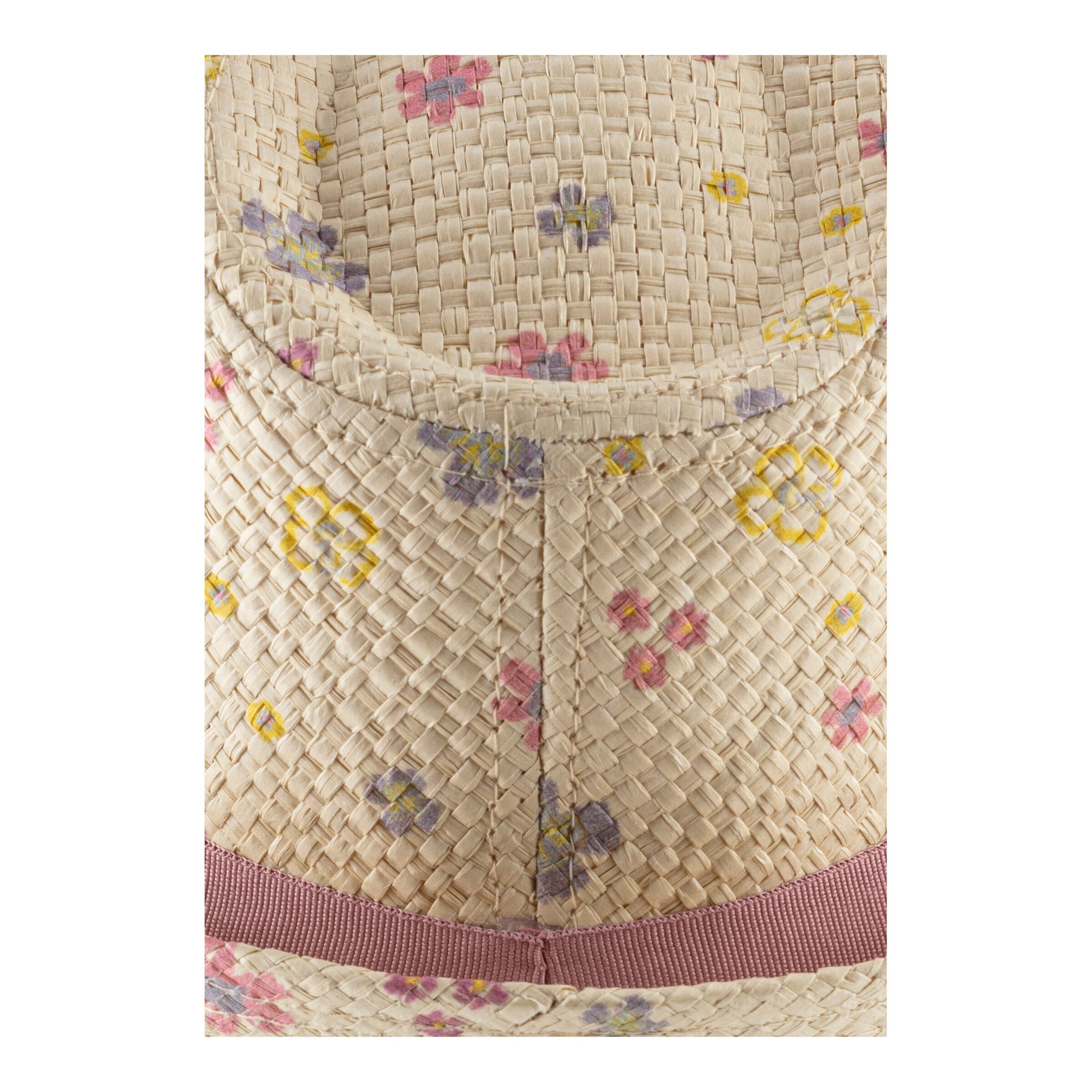 Thumbnail - Sterntaler Strohhut mit UV-Schutz Blumen