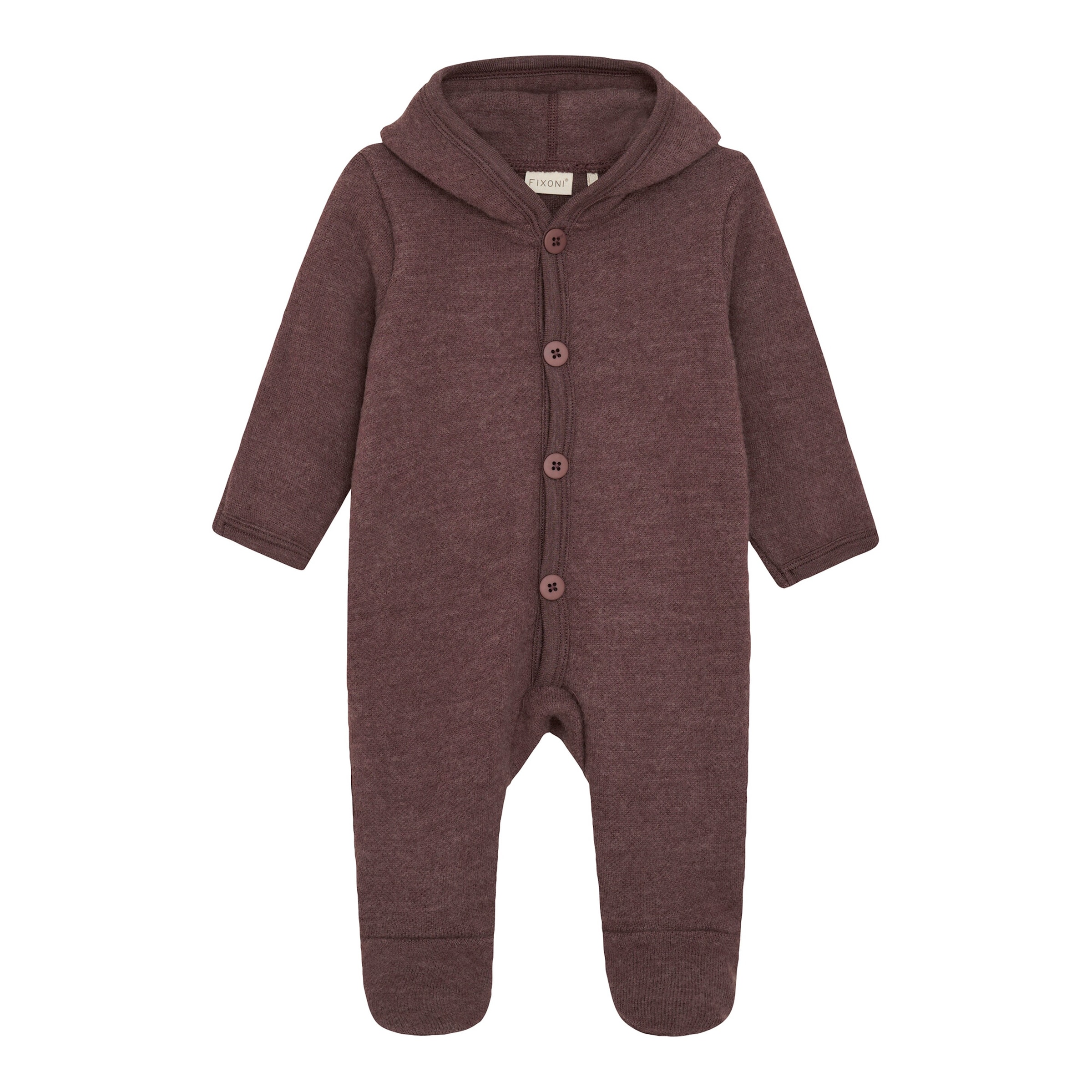 Fixoni Woll-Overall mit Ohren