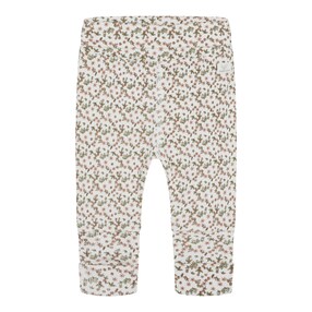 Pantalon de jogging fleurs côtes