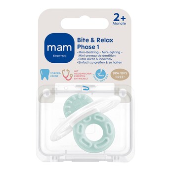 Beißring Bite & Relax Phase 1 ab 2 Monaten