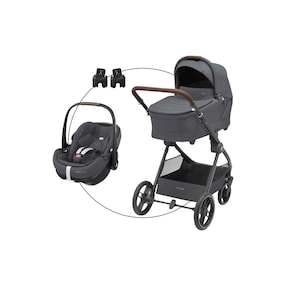 Kombikinderwagen Oxford+ Trio-Set inkl. Babyschale Pebble 360 Pro 2
