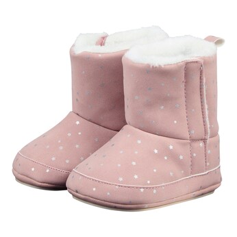 Babystiefel mit Klettverschluss Sterne