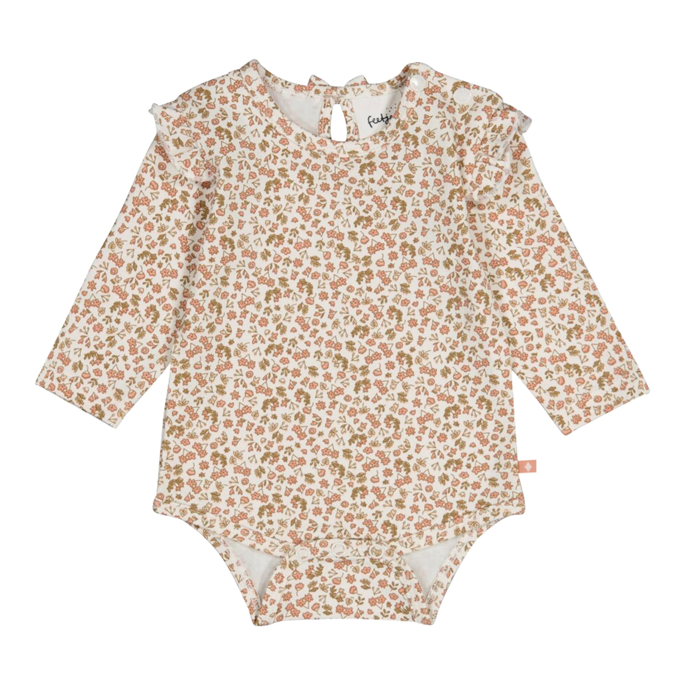 Feetje Body langarm Blumen Rüschen