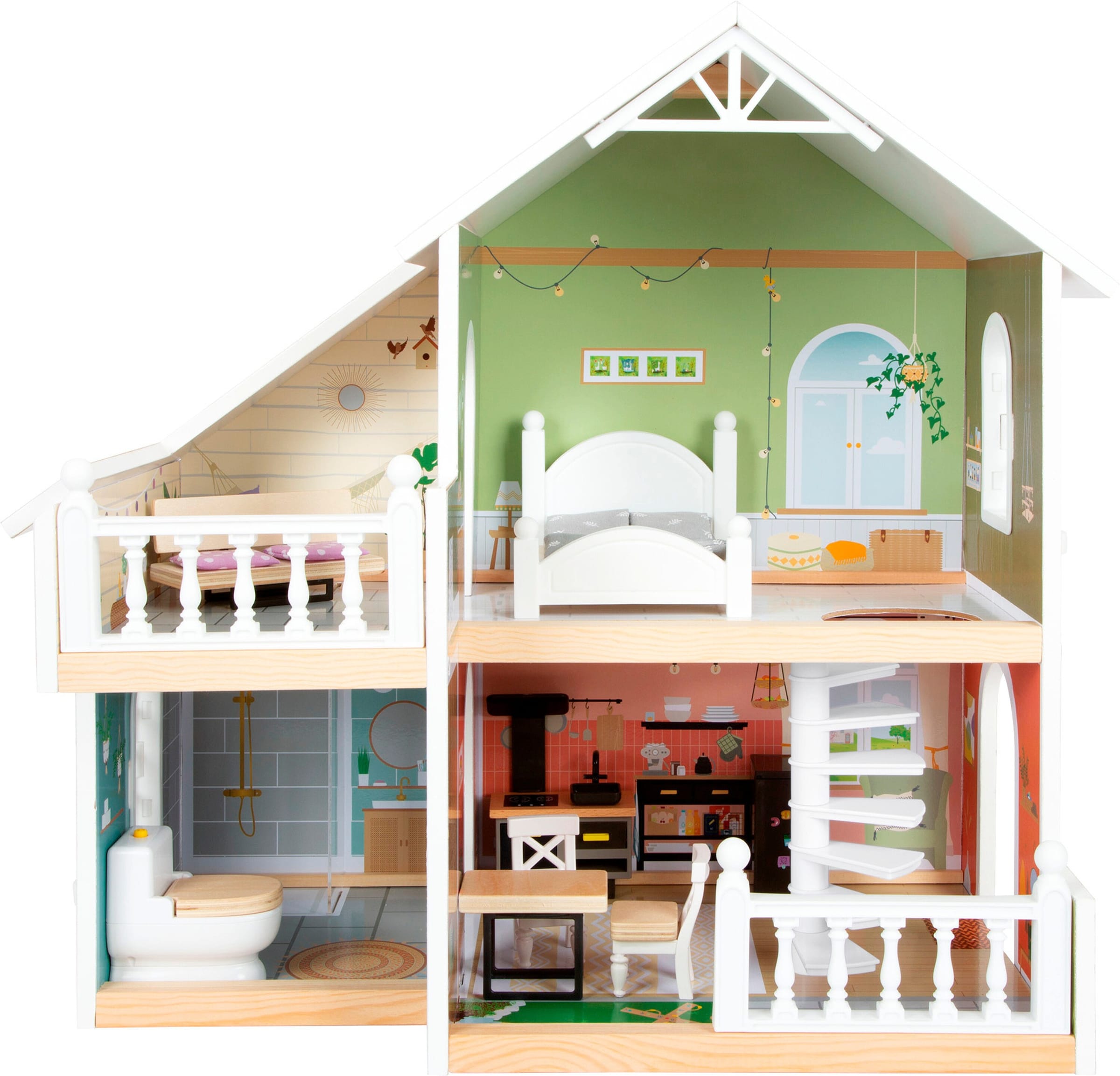 Small Foot Puppenhaus mit Dachterrasse