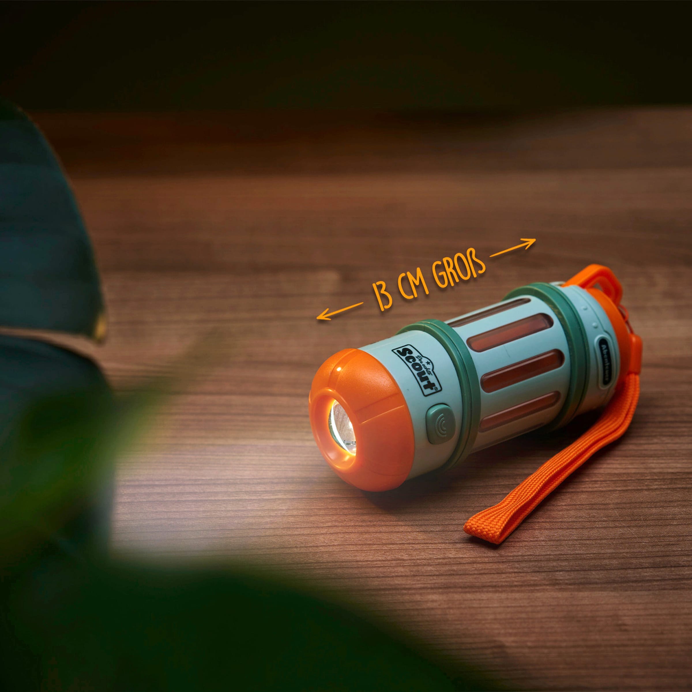 Scout Taschenlampe 2in1 + Metallkarabiner