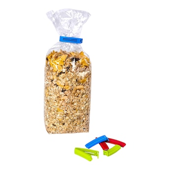 Zakclips, per 6 stuks